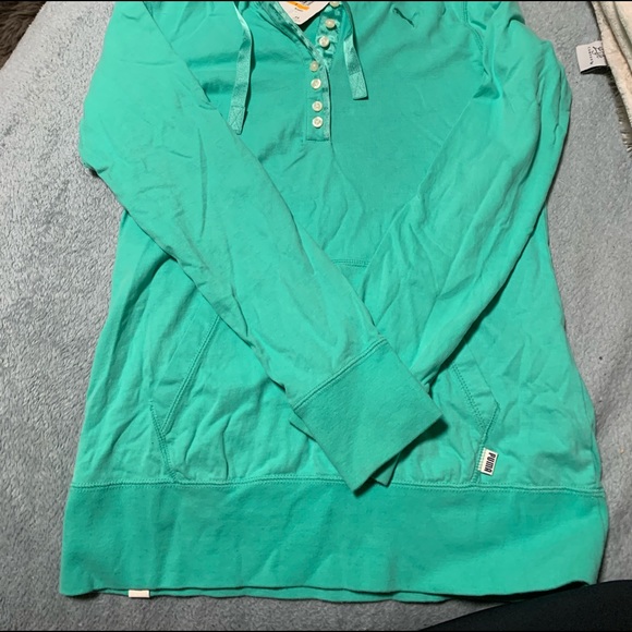 Puma Tops - Teal long sleeve shirt